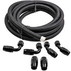 <!--F#f_0-->AN6 -6AN -6 AN Stainless Steel Fuel Oil Gas Line Hose End Fitting Kit 3 Meters<!--F/-->
