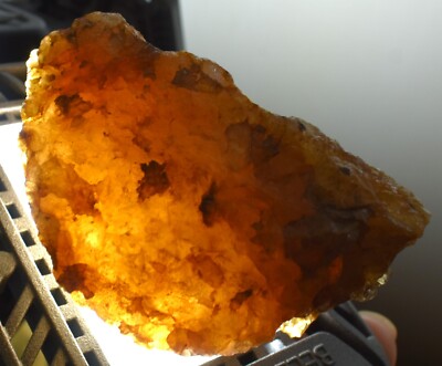 Gold Ore Crystal Cluster Gemmy 1800s Ore Knob Copper Mine North Carolina 8.6 oz