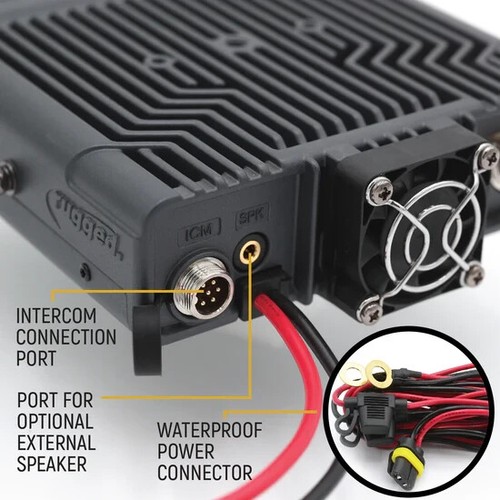 Radio móvil resistente Rambler G4 GMRS largo alcance FRS Jeep camping todoterreno 46 vatios - Imagen 5 de 16