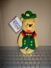 Disney Holiday Winnie the Pooh Bean Bag Plush 8   OCTOBER FEST POOH