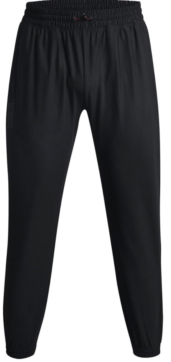 New Mens Under Armour Run Anywhere Pants Joggers Black Size M