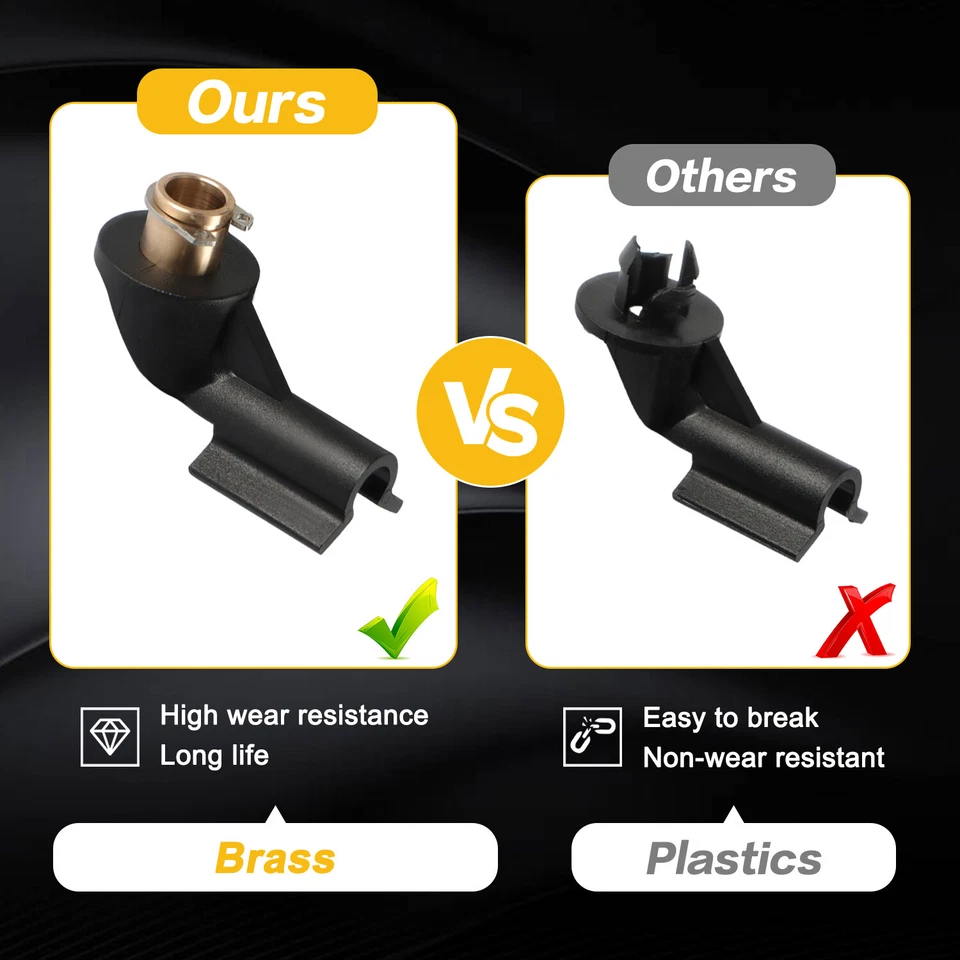 Buje de acoplamiento rápido de varilla de cambio de marchas de actualización de 2 piezas para deportista Polaris Hawkeye Foto 2 de 4