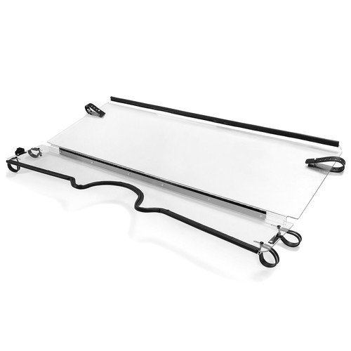 1/4" Clear Front Folding Full Windshields For 04-13 Yamaha Rhino 450 660 700 UTV - Picture 8 of 12