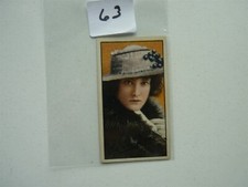 VINTAGE CIGARETTE CARD CINEMA 1935-40 MOVIE STAR CLAIRE MCDOWELL  NO63