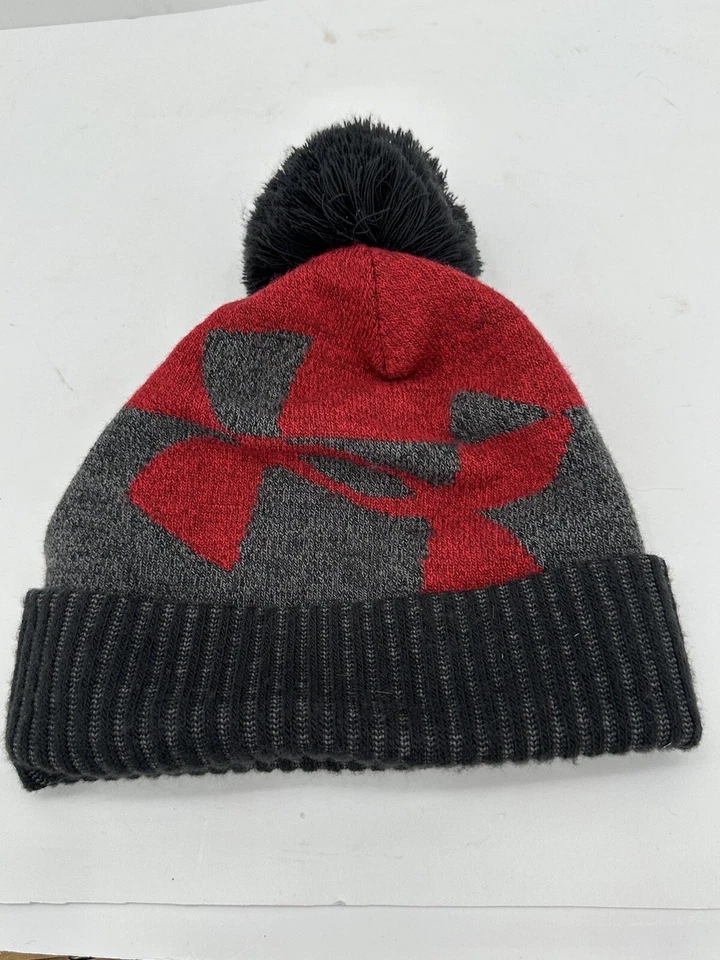 Sombrero de esquí Under Armour para jóvenes niños/tobogán OSFM Foto 2 de 4