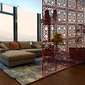 hanging room divider simple wood environmentally safety home panel