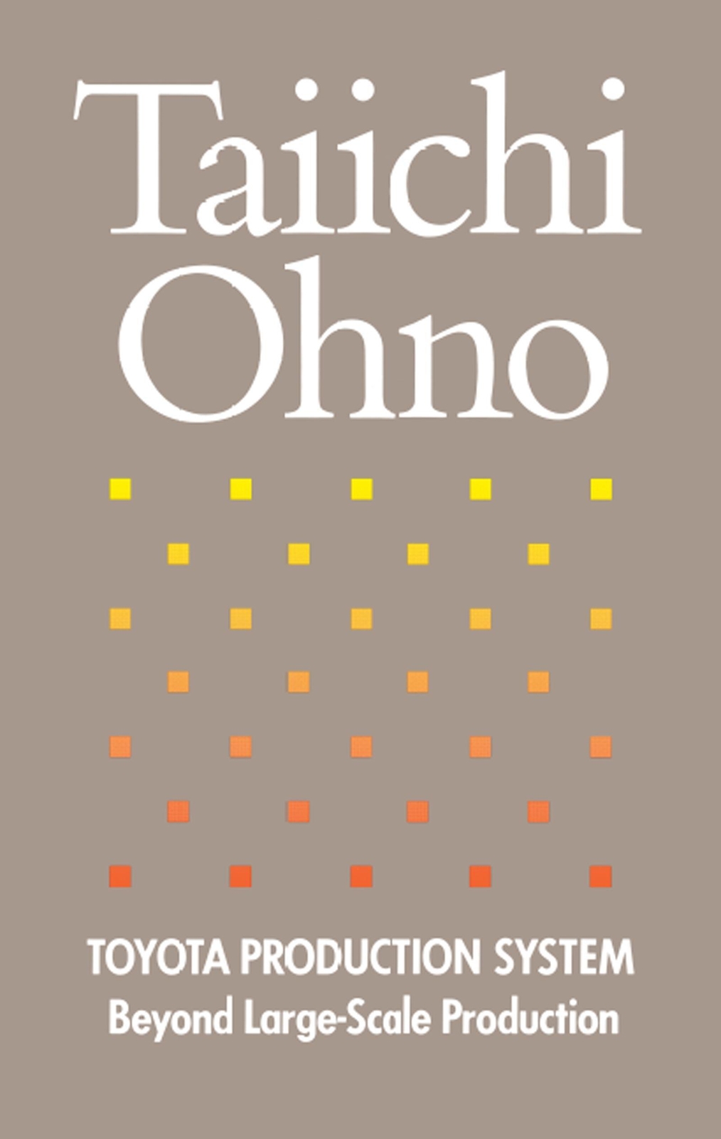 Thumbnail - Taiichi Ohno | Toyota Production System | Buch | Englisch (1988)