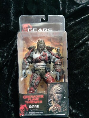 Neca Gears of War 2 / NECA / GRENADIER FLAME THROWER Action Figure