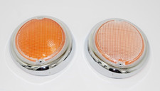 Turn Signal Lens Amber Left Right Side Hella Fits Volkswagen Type2 Bus 64-67