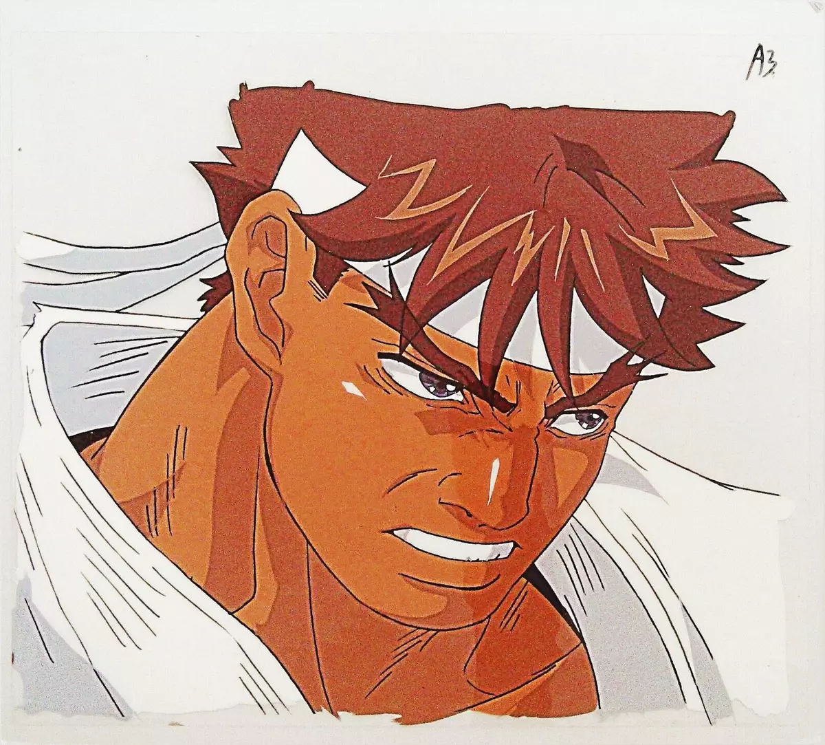 Ryu Official Portrait Art from Street Fighter Alpha 3