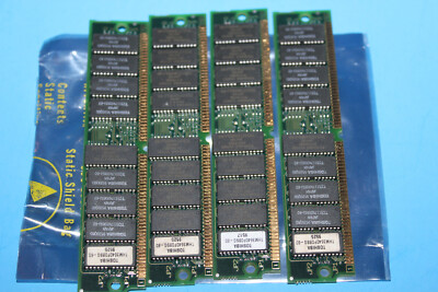 4x16 MB Toshiba Memory for SGI Silicon Graphics Indy, Indigo2, Indigo R4000