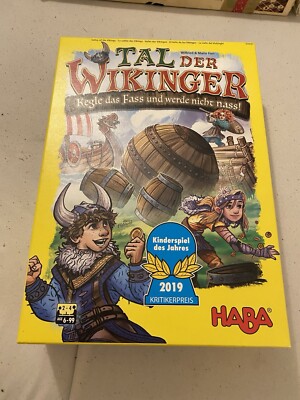 Game, Board Game, HABA, Valley of the Vikings, Mint, Retro, Vintage, Not Complete 