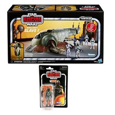 Star Wars The Empire Strikes Back Vintage Collection Slave 1 & Boba Fett Figure