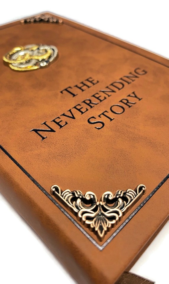 The Neverending Story Boek The Neverending Story Book Auryn Bastian Atreyu Replica Novel 910011
