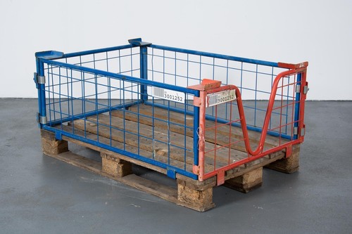 Gitteraufsatzrahmen f. Palette Palettenaufsatz Stapelbox Gitterbox 120x80x40 cm - Bild 6 von 10