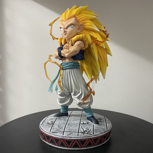 Anime DBZ GK Super Saiyan SSJ3 CS Gotenks 25 CM PVC Figura Estatua 10" Juguete Regalo - Imagen 11 de 16