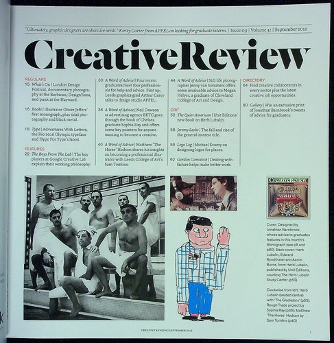 CREATIVE REVIEW September 2012 Graduates GOOGLE CREATIVE LAB Herb Lubalin @ EX - Imagen 2 de 5