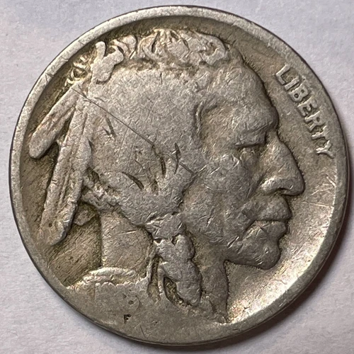 1918 Buffalo Nickel Very Good VG Coin #8908