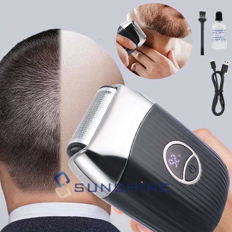 Maquina De Afeitar Eléctrica Para Hombre Afeitadora Rasuradora Barba Afeitadoras