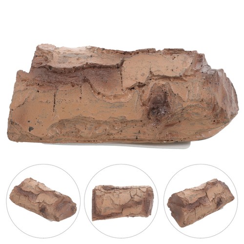 Outdoor Key Hider Garden Key Storage Box with Faux Stone Look