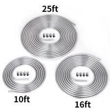 Aluminum Hard Fuel Line Tubing 0.039 Wall Thickness 3/8,1/2,5/16,1/4 Four size