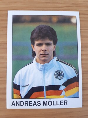 PANINI Sticker Fussball 91 #417 - Andreas Möller - Deutschland 1990/1991