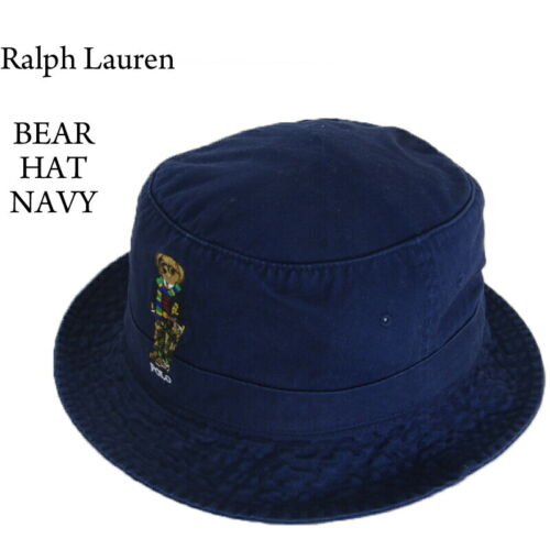 Polo Ralph Lauren Polo Bear Preppy Bear Safari Bucket Hat Cap - 4 colors - - Picture 11 of 13