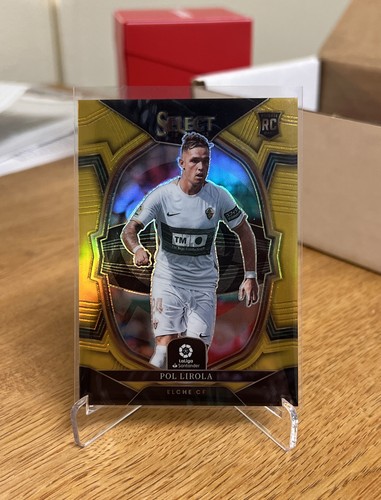 2022-23 POL LIROLA /10 PANINI SELECT LALIGA SANTANDER TERRACE GOLD #29 RC SSP