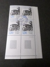 FRANCE 1988, BLOC timbres 2542, ANIMAUX, BLAIREAU oblitéré 1° JOUR FDC, STAMPS