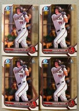 Andrew Pintar 4 Lot 2022 Bowman Chrome 1st Draft Prospects Baseball BDC-138 Base