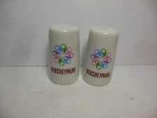 Hersheypark Giant Wheel Hershey Park Pair Salt & Pepper Shakers VG Never Used 3"