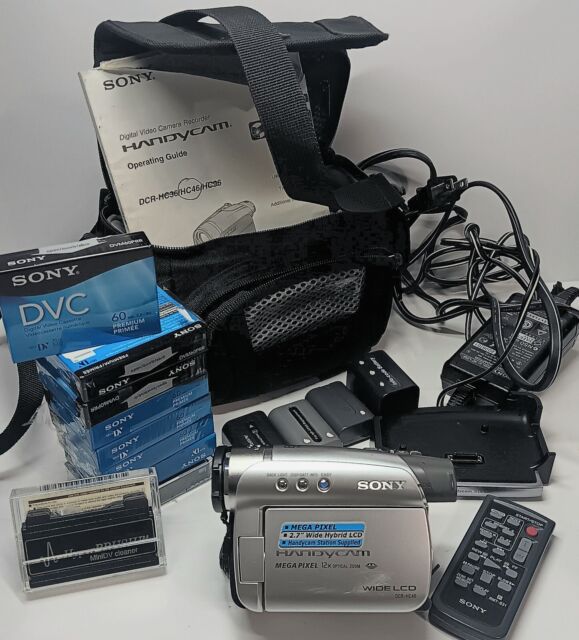 Sony DCR-HC46 Handycam Digital Video Camcorder Tested With Extras SHIPS FREE!