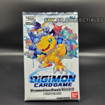 Promotion Pack Ver 0.0 Digimon TCG USA Ship Seller | eBay Promotion Pack Ver 0.0 Digimon TCG USA Ship Seller | eBay