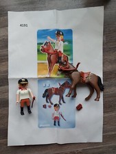 Playmobil 4191 Jeździec i koń bez oryginalnego opakowania