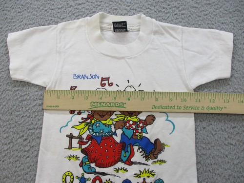 Vintage BEST Youth Shirt Boys's Size 2-4 Bears Cowboy Branson MO Western 90's - Picture 6 of 9