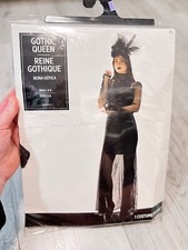 Gothic Queen Vampire Witch Women's Halloween Costume Dress  Small 4-6 NEW