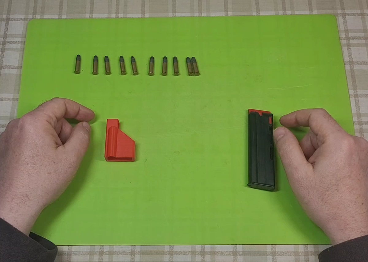 Thumb Saver magazine Loader for Mossberg 702, 715, FLEX-22, 802