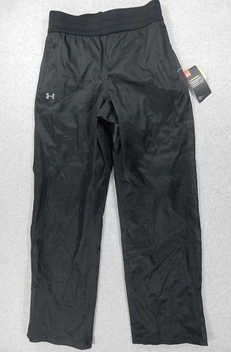 NWT Under Armour Water Resistant Cold Gear Rain Pants (Women's Medium) Black