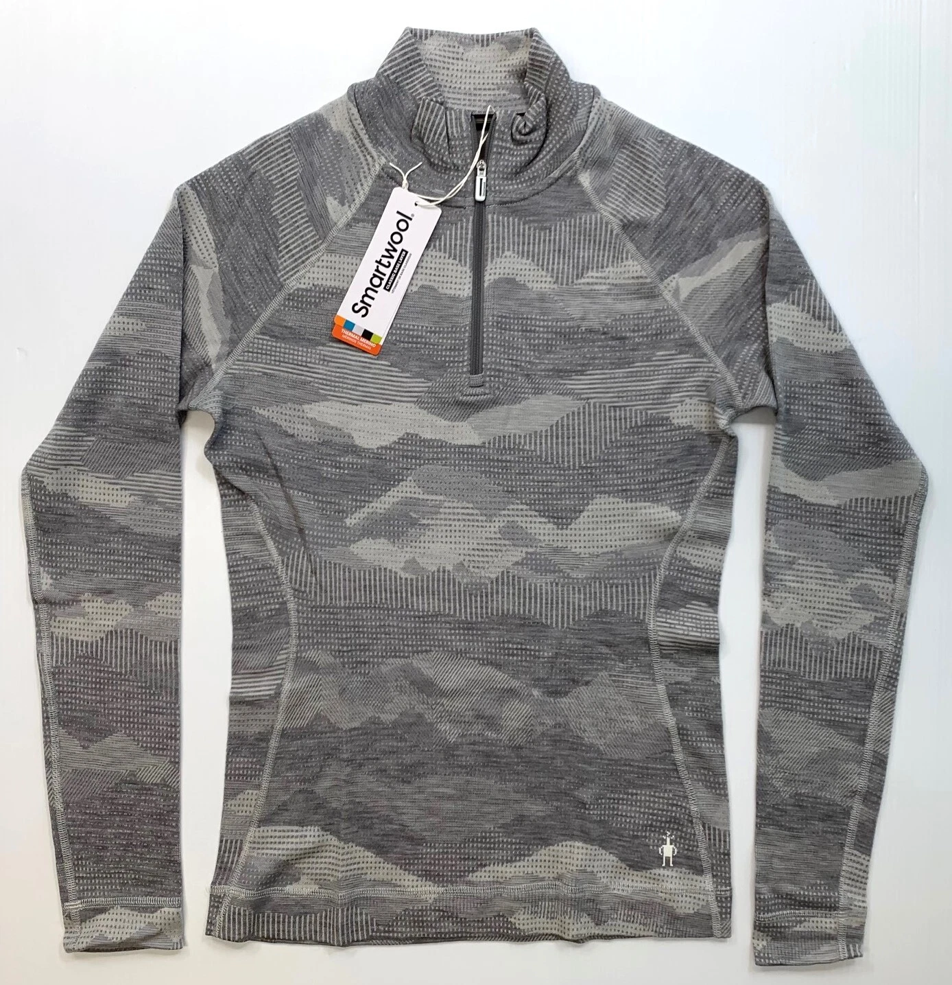 Women's SMARTWOOL Classic Thermal Merino Base Layer 1/4 Zip Top - GRAY MOUNTAIN
Opens in a new windo