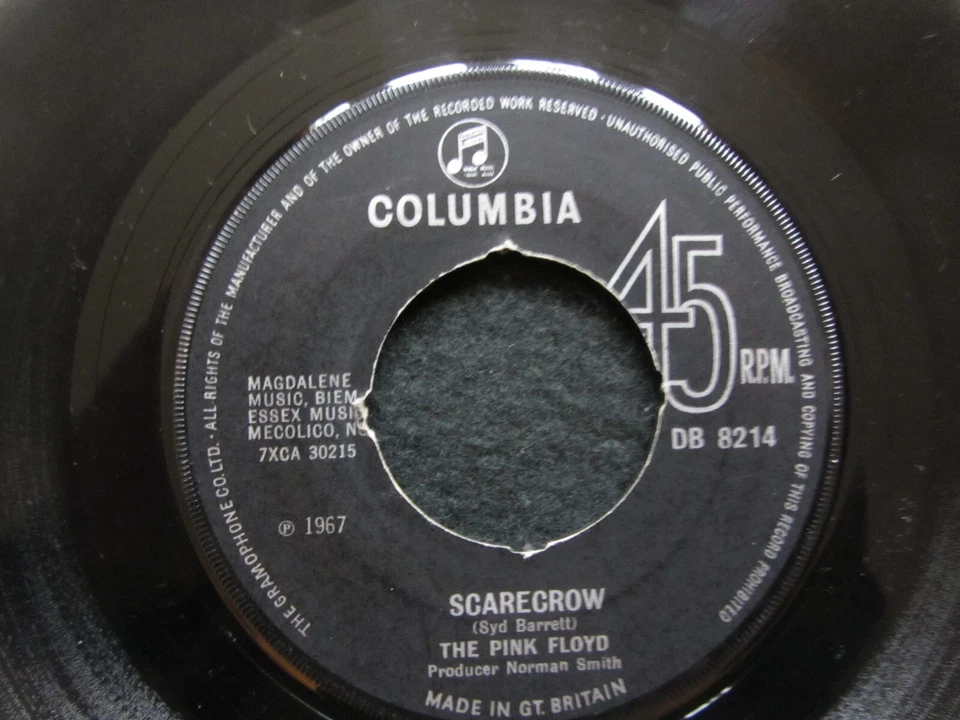 Pink Floyd 7” See Emily play (1967 UK Columbia DB8214) PSYCH PLAY TESTED EX/VG - Image 3 of 4