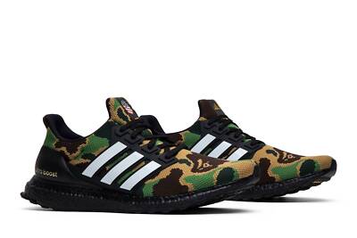 adidas Ultra Boost × A Bathing Ape adidas A Bathing Ape x UltraBoost 4.0 'Green Camo' F35097 | eBay