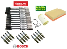 Ignition Wire Spark Plug Air Oil Filter Tune Up Kit 26pc OE Spec for Mercedes V6