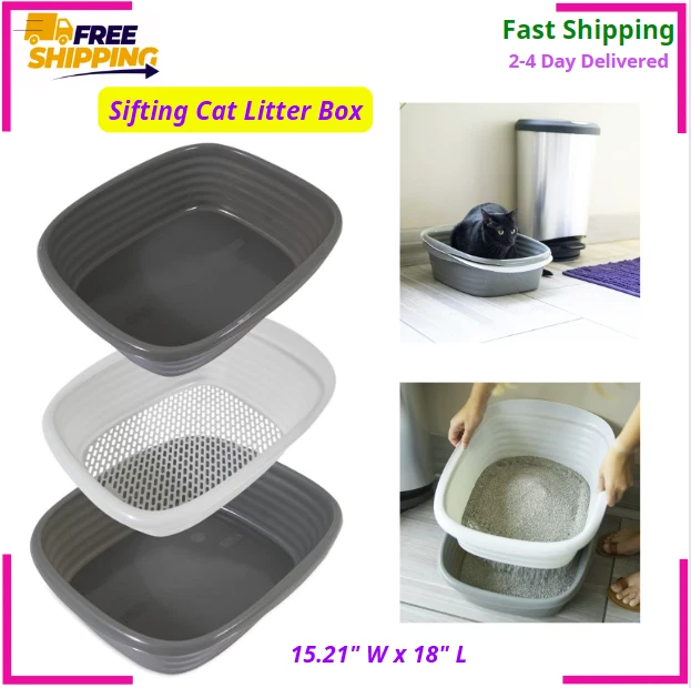 Sifting litter box arm and cheap hammer