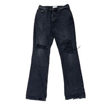 Agolde Lana Mid Rise Vintage Straight Leg Distressed Jeans Women's 26