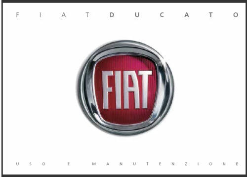 Manuali di assistenza e riparazione Ducato per l'auto