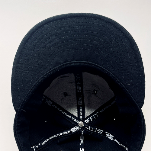 Gorra Oakland Athletics A's New Era ajustada negra - 7 1/8 - negra - en el campo 59FIFTY - Imagen 6 de 10