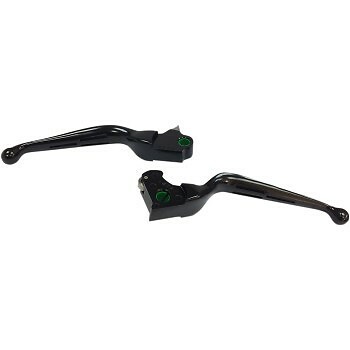 Chrome Slotted Wide Blade Clutch /& Brake Levers Set for Harley Trikes 14-16
