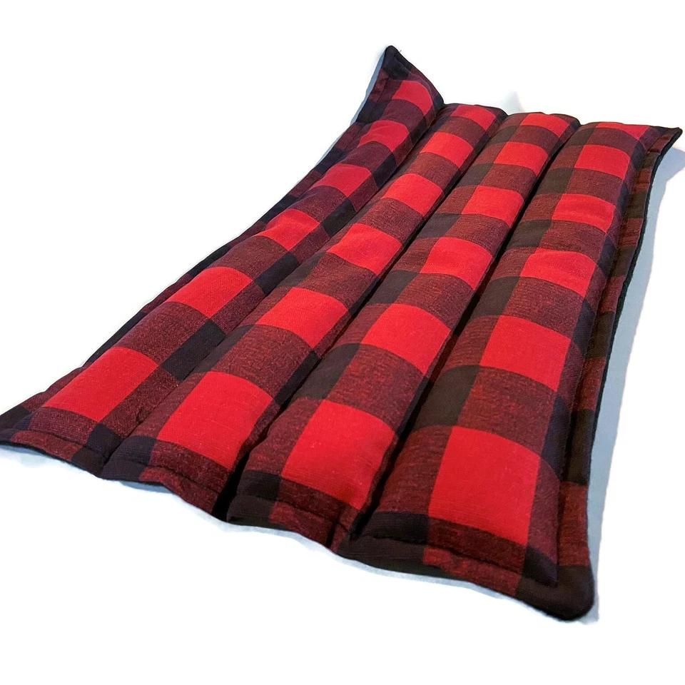 Large Microwave Heating Pad Back Body, Flax Big Heat Pack Rice Bag Lrg - Image 4 of 4