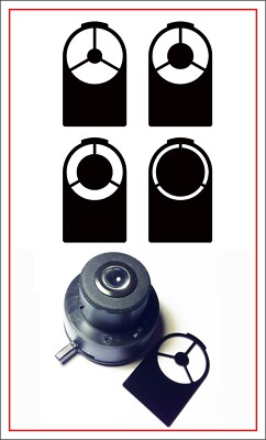 Microscope Darkfield Set For Older Leitz Microscopes - 55 Condenser or eq.