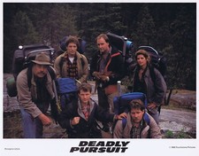 DEADLY PURSUIT Original Lobby Card 6 Tom Berenger Sidney Poitier Kirstie Alley